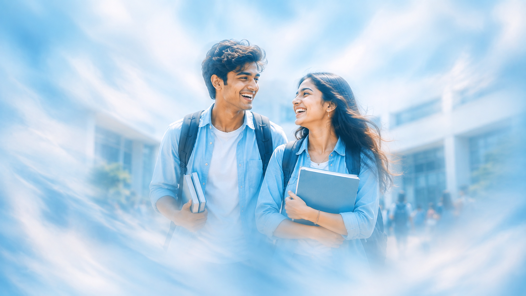 Students exploring education financing